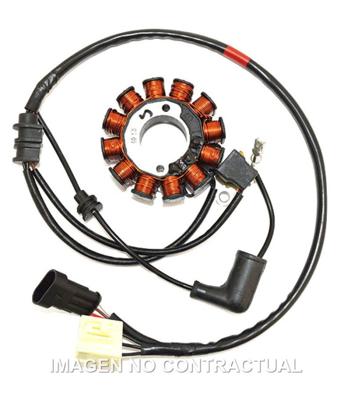 Stator Kokusan Trifase 12 polos Piaggio