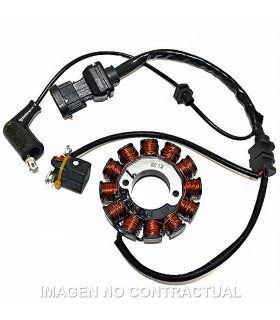Stator Kokusan Trifase 12 polos Vespa Iget