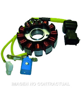 Stator Kokusan Trifase 12 Polos 12V 170W (Motor Piaggio Leader 4T)