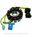 Stator Kokusan Trifase 12 Polos 12V 170W (Motor Piaggio Leader 4T)