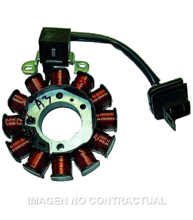 Stator Kokusan Trifase 12 Polos 12V 120W (Motor Piaggio 50-100 4T)