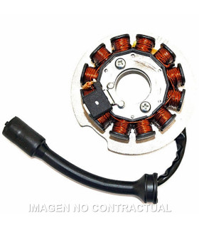 Stator Kokusan Monofase 12 Polos con pick-up interno Piaggio Ape
