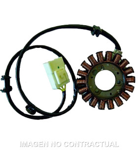 Stator Mitsuba Trifase 18 Polos S-Wing (Motor Honda 125/150 4T Inyección)