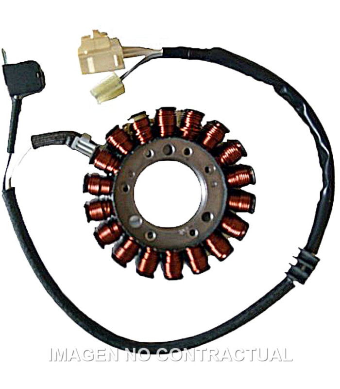 Stator Mitsubishi Trifase 18 Polos con pick-up 2 cables (Mot. Yamaha 500 4T I)