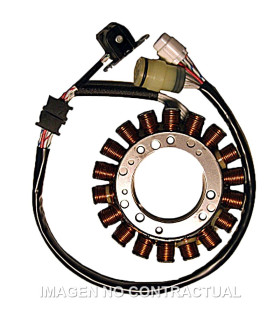 Stator Mitsubishi Trifase 18 polos con pick-up Yamaha YFM 400-450