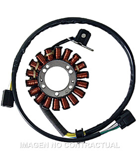 Stator Mitsubishi Trifase 18 polos con pick-up Suzuki DRZ400