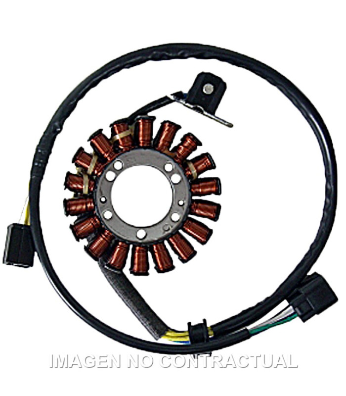 Stator Mitsubishi Trifase 18 polos con pick-up Suzuki DRZ400