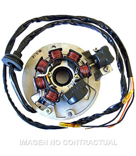 Stator SGR 7 Polos (Motor Minarelli/Yamaha 50 2T)