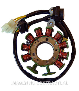 Stator SGR Trifase 11 Polos con pick-up externo (Motor Kymco 125/200 4T Carburador)