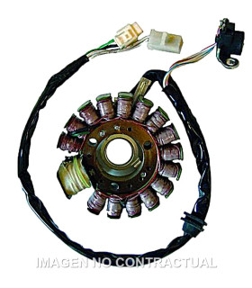 Stator SGR Trifase 16 Polos (Motor Minarelli/Yamaha 125/150/180 4T)