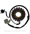 Stator SGR Trifase 18 Polos conpick-up 2 cables(Motor Yamaha 500 4T I)