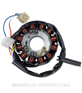 Stator SGR 12 polos con pick-up (Mot Yamaha-Minarelli 50 AM6)