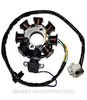 Stator SGR 8 polos (motores chinos GY6)