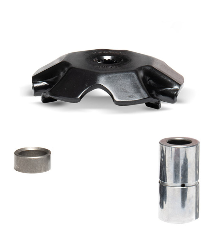 Tapa Rampas y eje Variador Malossi MHR Aluminium