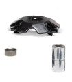 Tapa Rampas y eje Variador Malossi MHR Aluminium