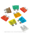 JUEGO DE 80 FUSIBLES LAMINARES SURTIDOS LAMPA 12/32V