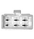 Conector rectangular Hembra con Lengüeta para 6 conctores fastom