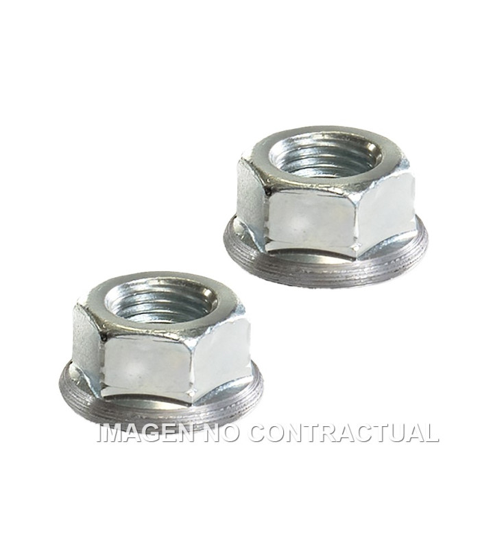 2 Tuercas Cigueñal 538103 / 539864 Malossi