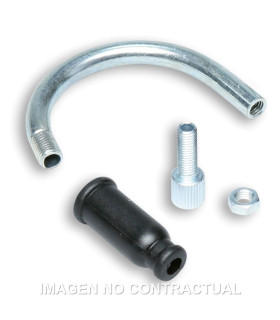 Conjunto conducto inclinado 160º