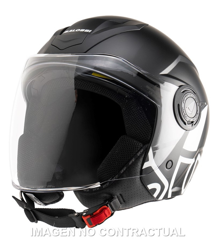 CASCO MALOSSI JET BLANCO TALLA L