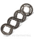 CONJUNTO RUEDAS DENTADAS MALOSSI CAMBIO VESPA PX