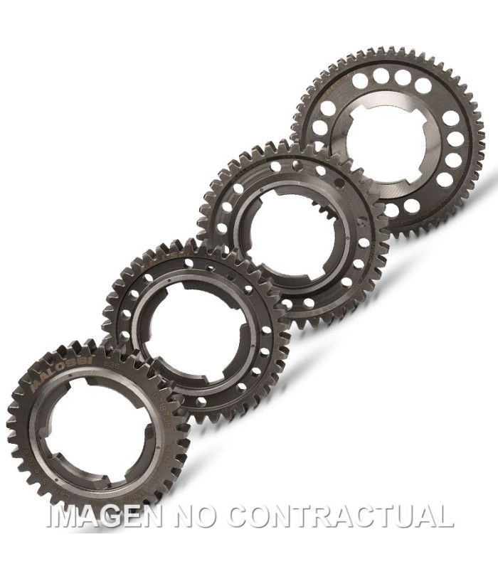 CONJUNTO RUEDAS DENTADAS MALOSSI CAMBIO VESPA PX