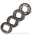 CONJUNTO RUEDAS DENTADAS MALOSSI CAMBIO VESPA PX