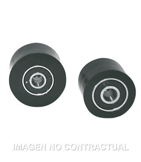 RODILLOS DE CADENA POLISPORT NEGRO 32MM