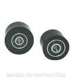 RODILLOS DE CADENA POLISPORT NEGRO 32MM
