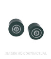 RODILLOS DE CADENA POLISPORT NEGRO 42MM