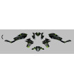 Kit Deco UP Maximize Negro-Verde Kawasaki ER6N