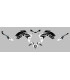Kit Deco UP Maximize Negro-Blanco Suzuki GSR750