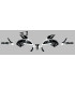 Kit Deco UP Maximize Negro-Blanco Yamaha MT09