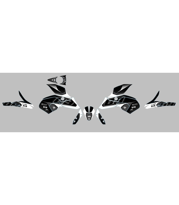 Kit Deco UP Maximize Negro-Blanco Yamaha MT09