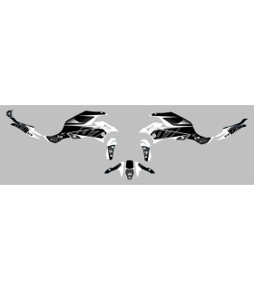 Kit Deco UP Maximize Negro-Blanco Yamaha MT07