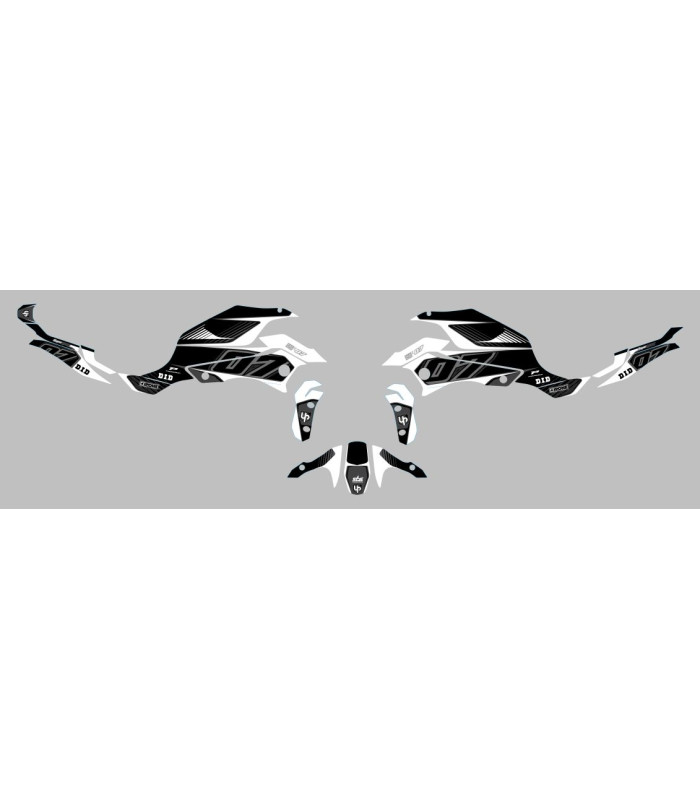 Kit Deco UP Maximize Negro-Blanco Yamaha MT07