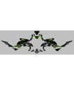 Kit Deco UP Maximize Negro-Verde Kawasaki Z650