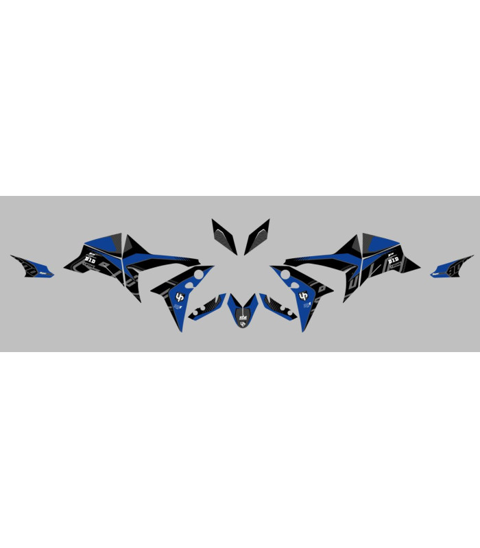 Kit Deco UP Maximize Negro-Azul Yamaha Tracer900