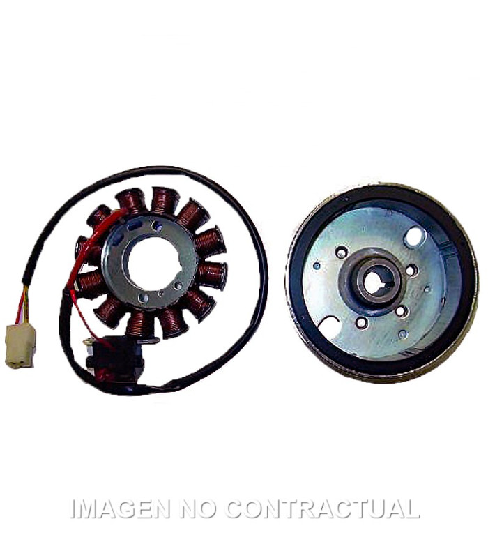 Volante Magnético 12 Polos 12V 120W