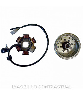 Volante Magnético 6 Polos 12V 90W (Motor Peugeot 50 2T)