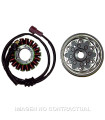 Volante Magnético 18 Polos 12V 370W Motor Piaggio