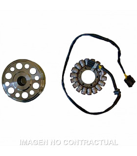 Volante Magnético 18 Polos Trifase 12V
